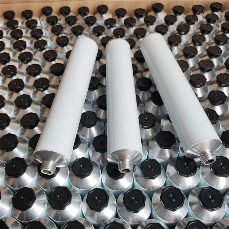 Wholesale 15ml 25ml 50ml Aluminum Cream Tubes for Cosmetics with Tail Clip Customized Hand Cream Packaging Metal Tube