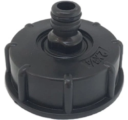 DIN61 IBC Adapter with 1-1/4" Hose Barb Tube Hose Fittings