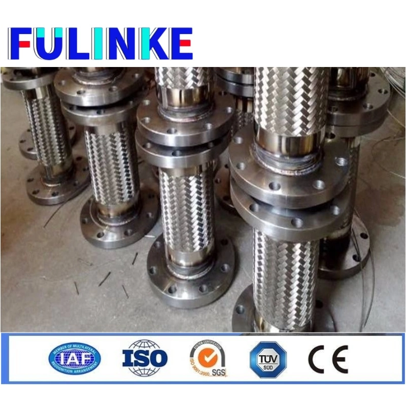 Manguera Metalica Manufacturer Price Flexible Metal Joint Flanged Connection Metal Braided Hose