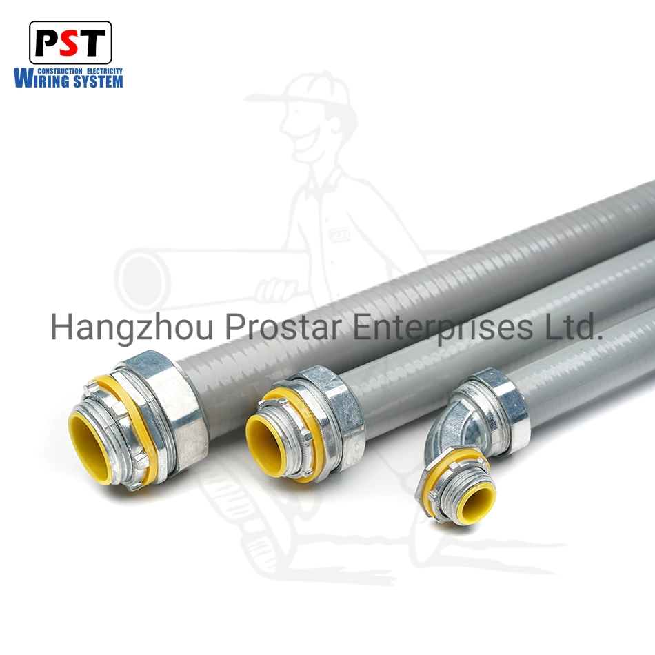 PVC Coated Galvanized Flexible Corrugated Metal Conduit Pipe/Tube