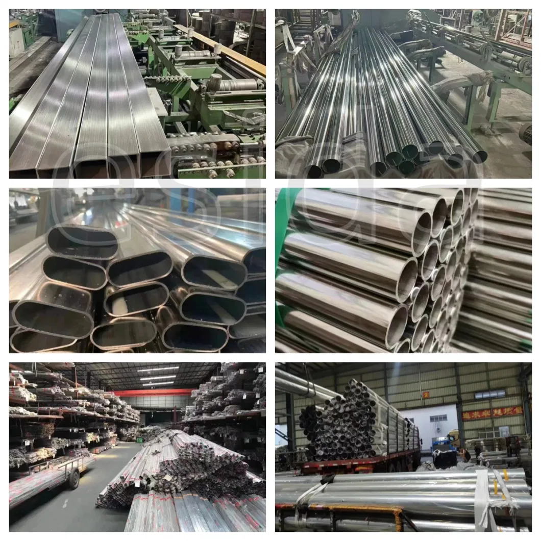 ASTM/JIS/GB/ISO Alloy Hot-Rolled Stainless Square/Round Polished Hexagonal/Special-Shaped Seamless Steel Pipe