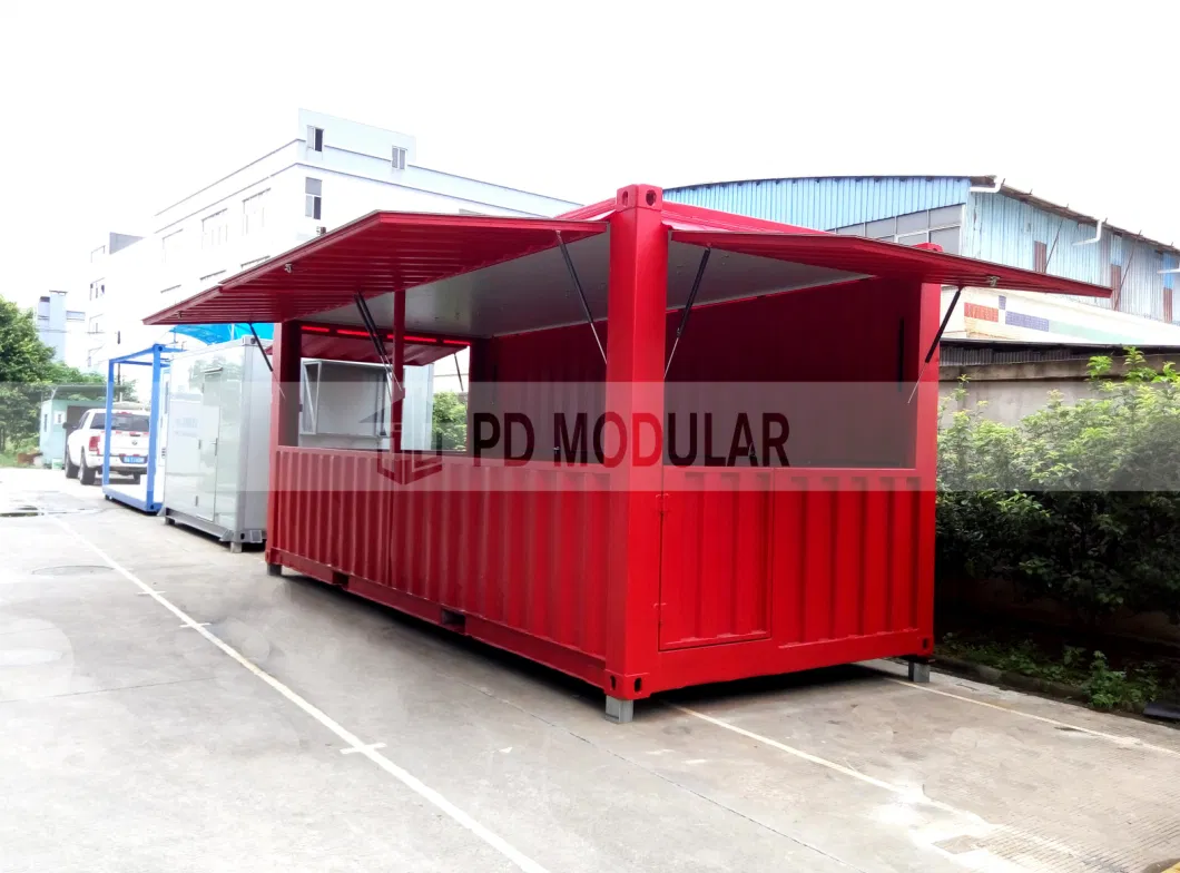 Prefab Mobile Portable Home Kitchen Cook House Restaurant Fast Food Shop Bar