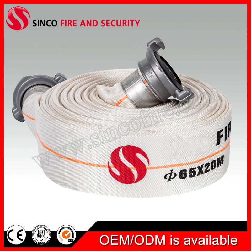 Single/ Double Jacket PVC/ Rubber Lining Canvas Fire Hose