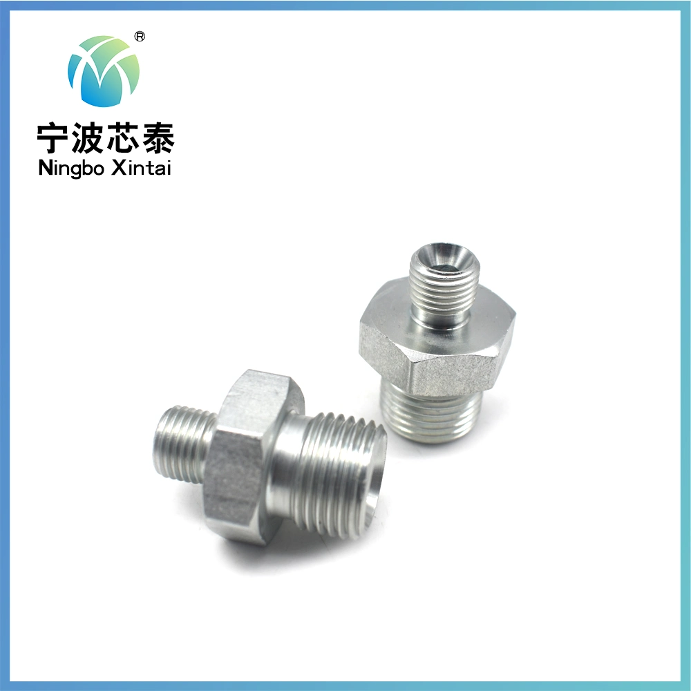 Carbon Steel Hydraulic Hose Adapter SS316 Stainless Steel Twin Ferrules 90 Degree Union Elbows 1/16&quot; to 1 1/2&quot; Inch Male Thread Tube Fitting Ferrule Nuts