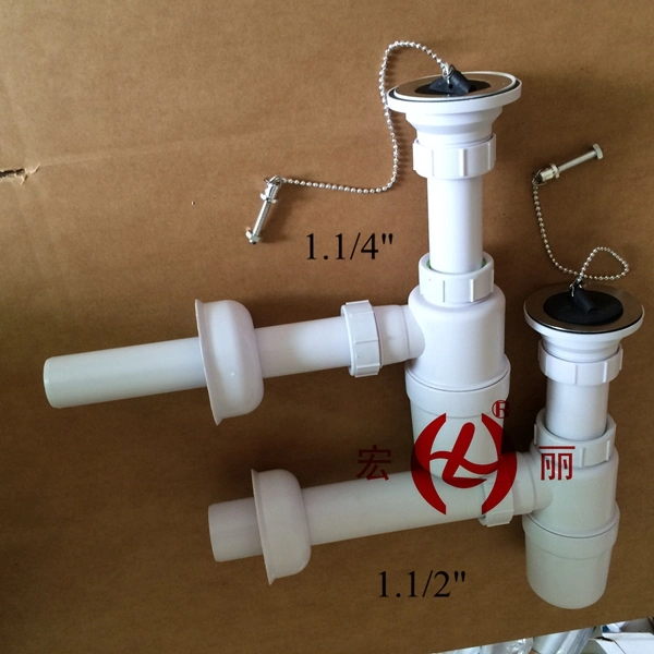 1.1/4&quot;&1.1/2&quot; PVC Bottle Trap with Waste