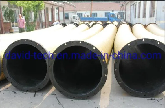 High Quality Flange Nipple Floating Armored Water Suction Flexible Rubber Drain Hose