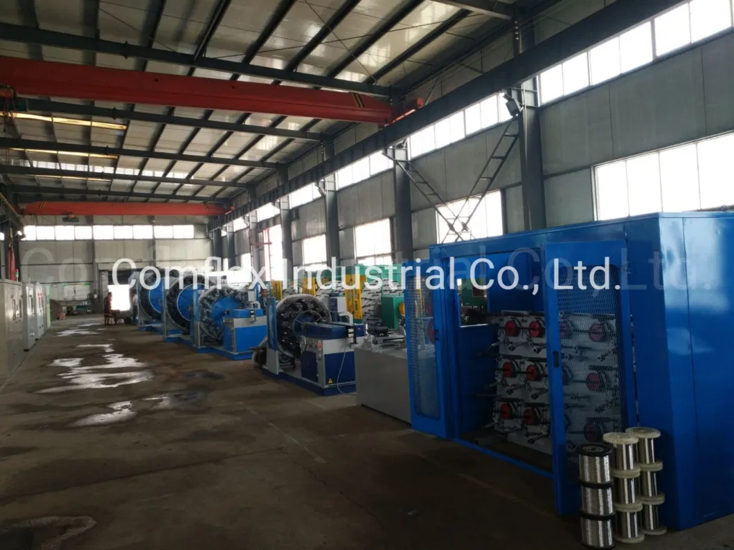 Hlt14-22 Hydraulic Rubber Hose Braiding Machine / Stainless Steel Wire Braids Producing Equipment