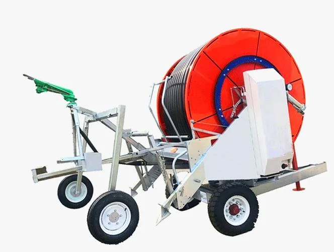 Manufacturer Price Farm Land Irrigation Equipments Sprinkler Spray Hose Reel Machine