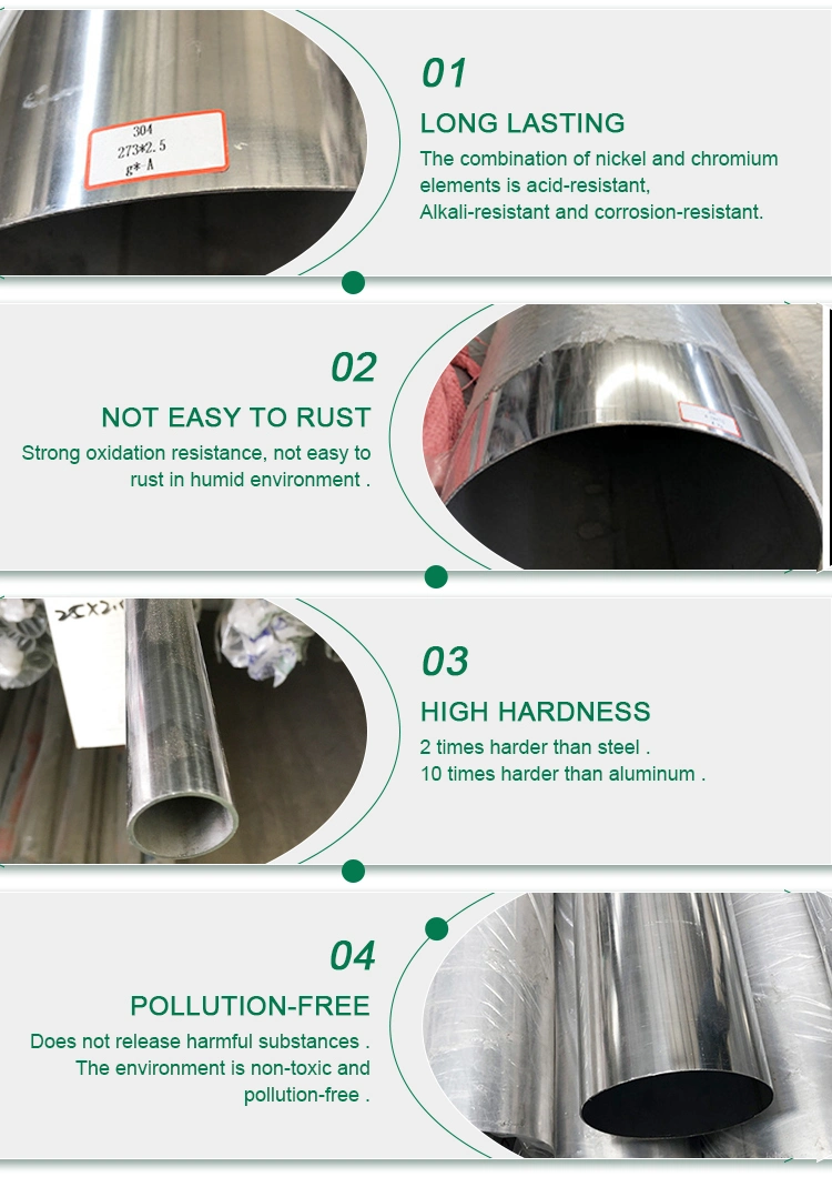 201 304 316 430 904 Truck Exhaust Pipe Stainless Steel Materials Stainless Steel Pipe 304 316 Stainless Steel Tube Seamless Pipe Ss Pipe 202