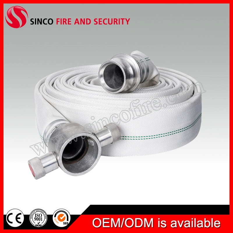 Single/ Double Jacket PVC/ Rubber Lining Canvas Fire Hose