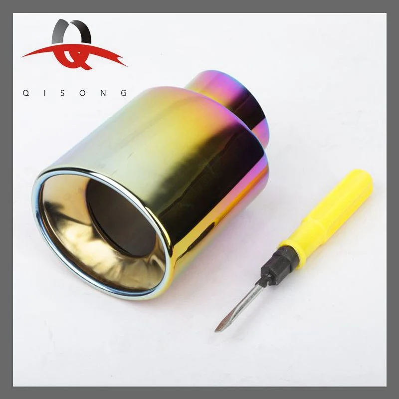 [Qisong] Universal Color Baking Paint Muffler Tail Tubes