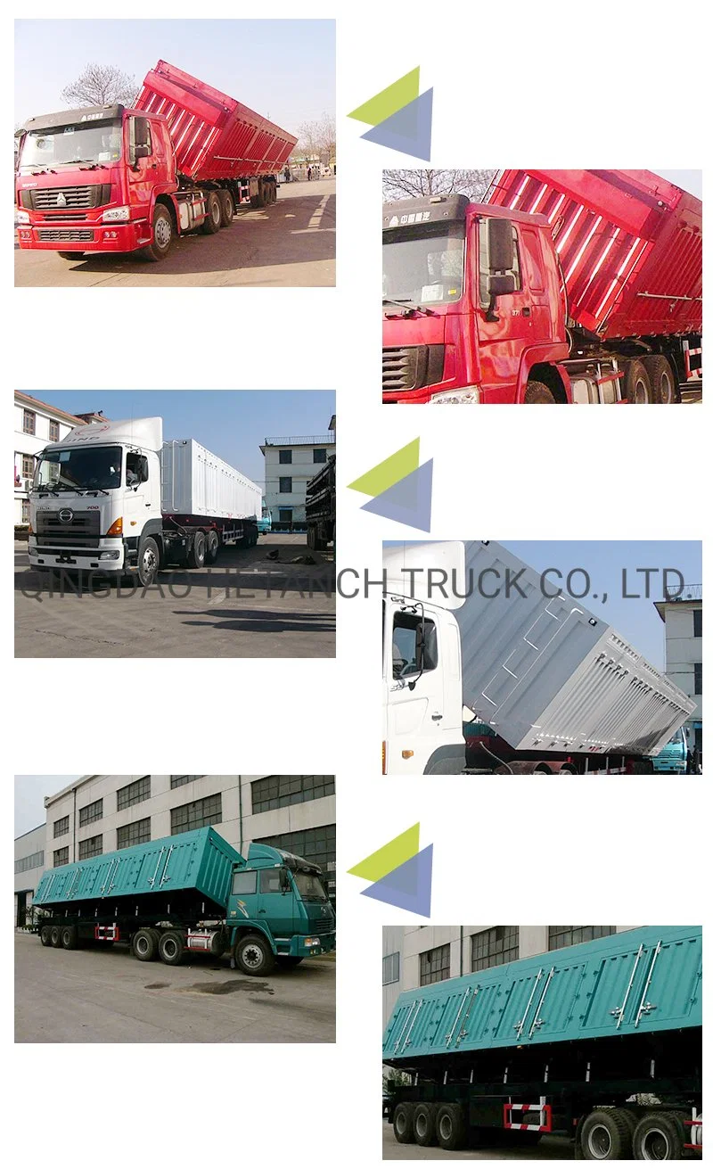 high quality durable three axle side unload trailer