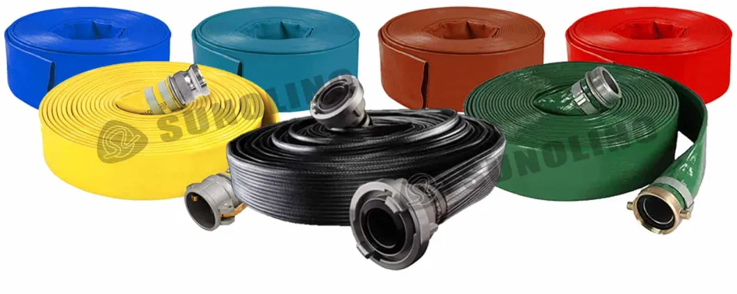 PVC PU NBR Layflat Flexible Suction Garden Water Sunny Hose Supplier