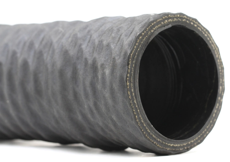 Factory Made 5 Inch Rubber Hose Flexible Corrugated Rubber Drain Hose