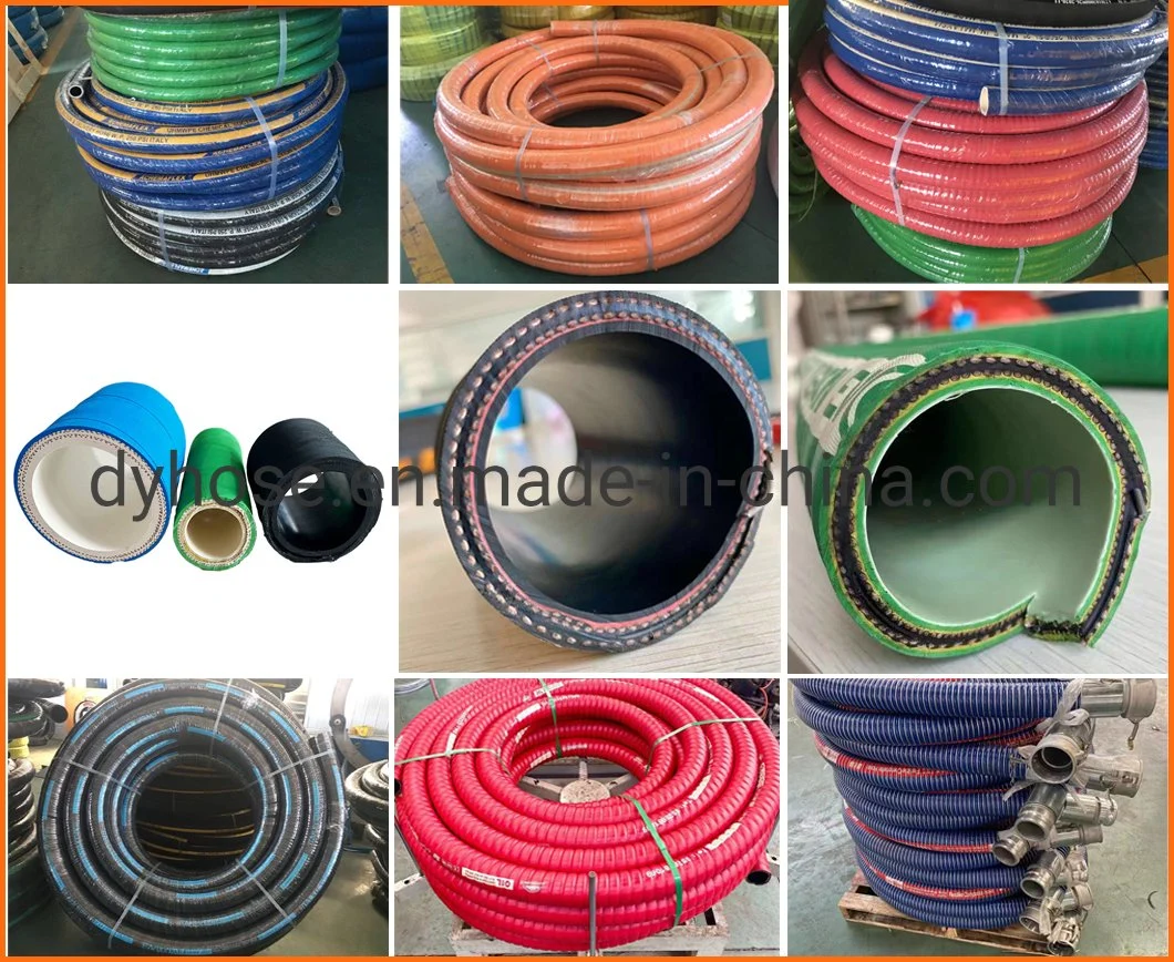 High Pressure Resistance Industrial Grade Weave Hose Braided Silicone Composite Tube