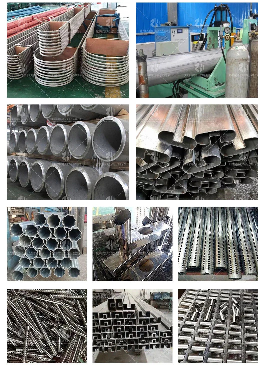 Special-Shaped AISI/ASTM/JIS/DIN A269/316L/201/304 Alloy/Seamless/Welded/Hot-Rolled Thickness 0.3mm Polished/Seamless Stainless Steel Shaped Pipe