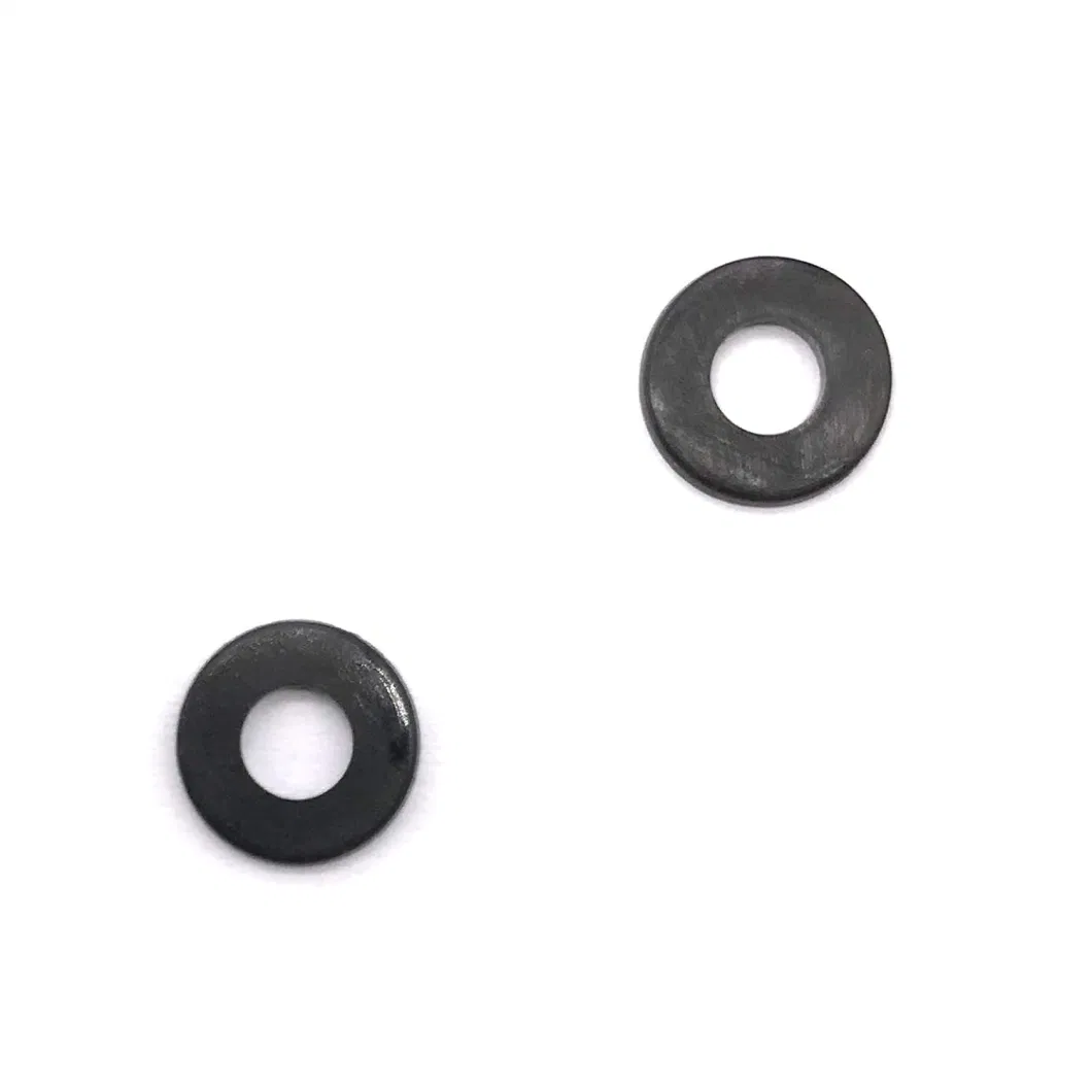 Black Circular Nylon Washers for Faucets and Pipes Plain Finish Hose Accessories