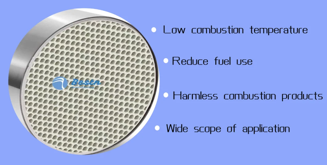 Wood-Burning Fireplace Flue Treatment Honeycomb Ceramics for Real Fire Fireplaces