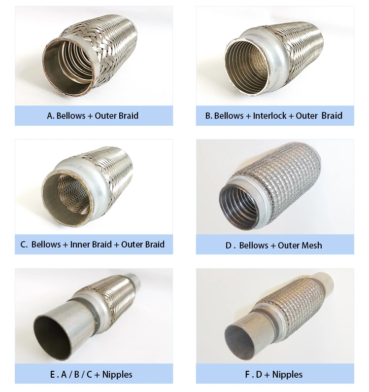 Inch Exhaust Bellow/ Corrugated Tube/ Car Exhaust Pipe