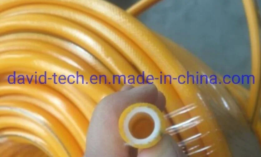 PVC Hydraulic Fibre Braided Reinforced Air Spray Tube Pipe Hose