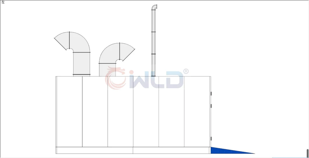 Wld9000 Auto Paint Booth Auto Spray Booth Paint Oven Painting Booth Painting Room Paintng Cabin Painting Chamber Garage Equipment Auto Body Repair 4s Shop CE