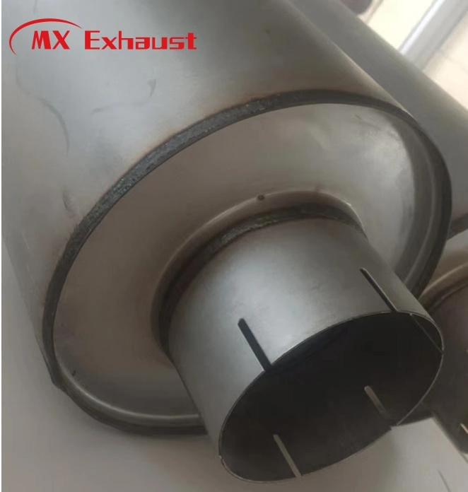 Escape Tubo Exhaust Muffler Silencer Resonator