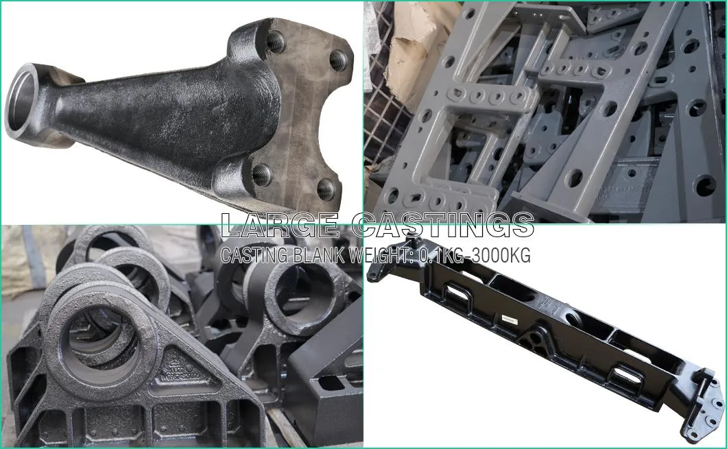 China OEM Foundry Factory Custom Casting CNC Machining Truck Parts Ductile/Steel Exhaust Pipe