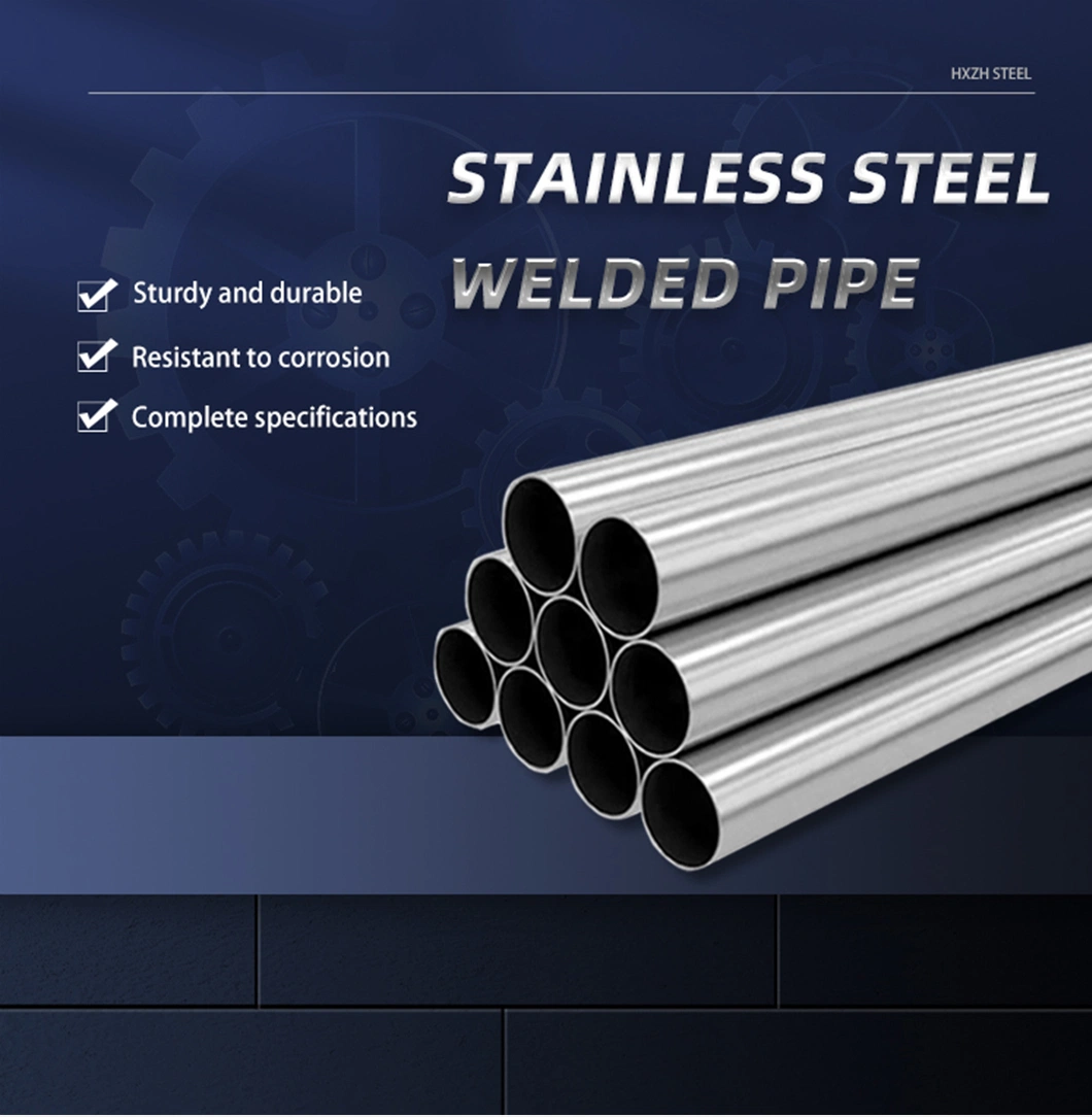 Food Grade 304 304L 316 321 Seamless Stainless Steel Tube