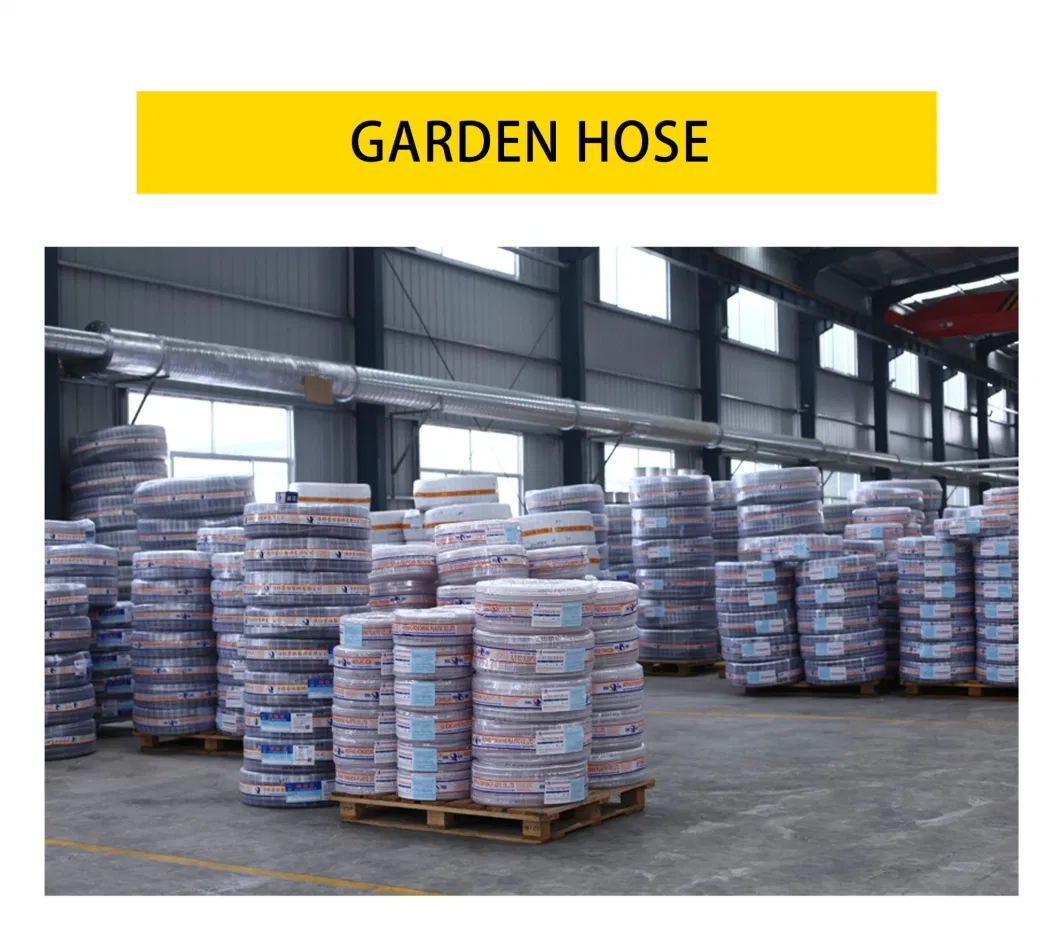 High Quality Anti-Aging PVC Fiber Woven Garden Hose Orchard Watering Drain