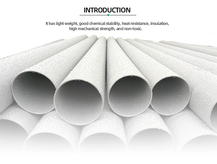 Air Duct Manufacturing PP Polypropylene Exhaust Pipe