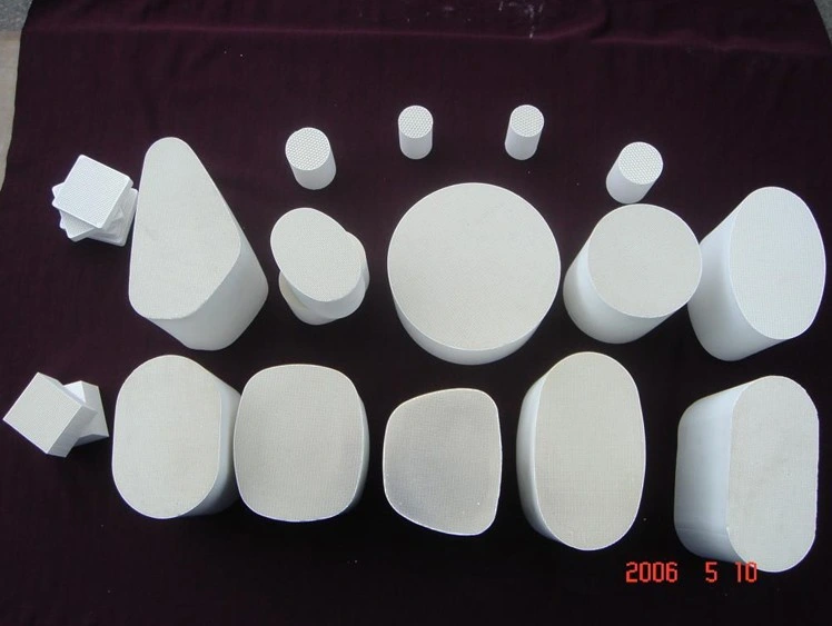 Cordierite Honeycomb Ceramic Substrate Catalyst for Gas Treatment