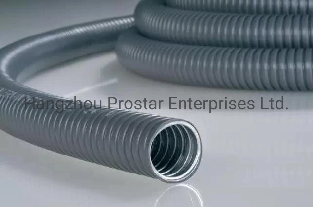 PVC Coated Galvanized Flexible Corrugated Metal Conduit Pipe/Tube