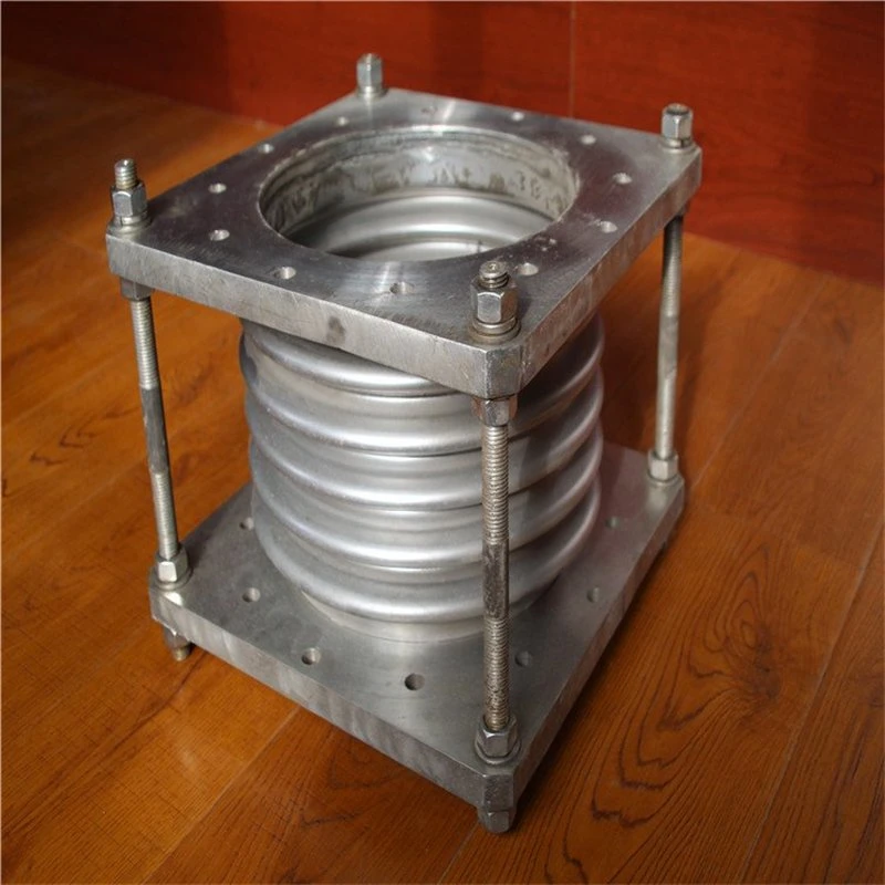 Steam Air Flanged Ends Compensator Pressure Resistance SS304 Round Metal Expansion Joints