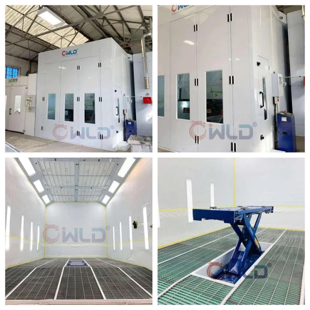 Wld9000 Auto Paint Booth Auto Spray Booth Paint Oven Painting Booth Painting Room Paintng Cabin Painting Chamber Garage Equipment Auto Body Repair 4s Shop CE