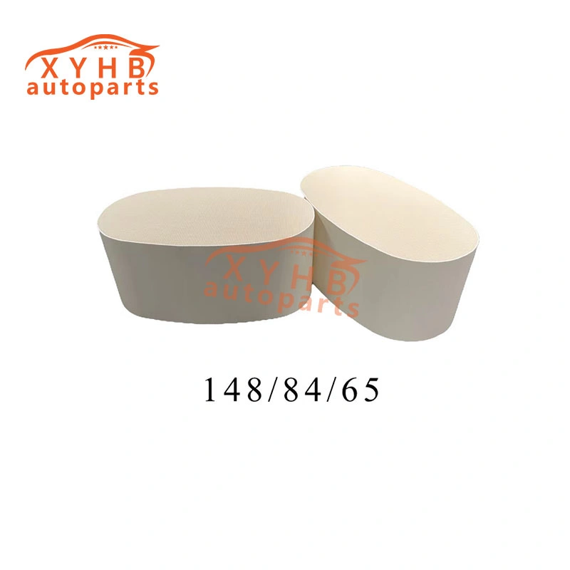 Ceramic Carrier Runway-Shaped High-Quality Three-Way Catalytic Filter Element Euro 1-5 Model: 148*84*65