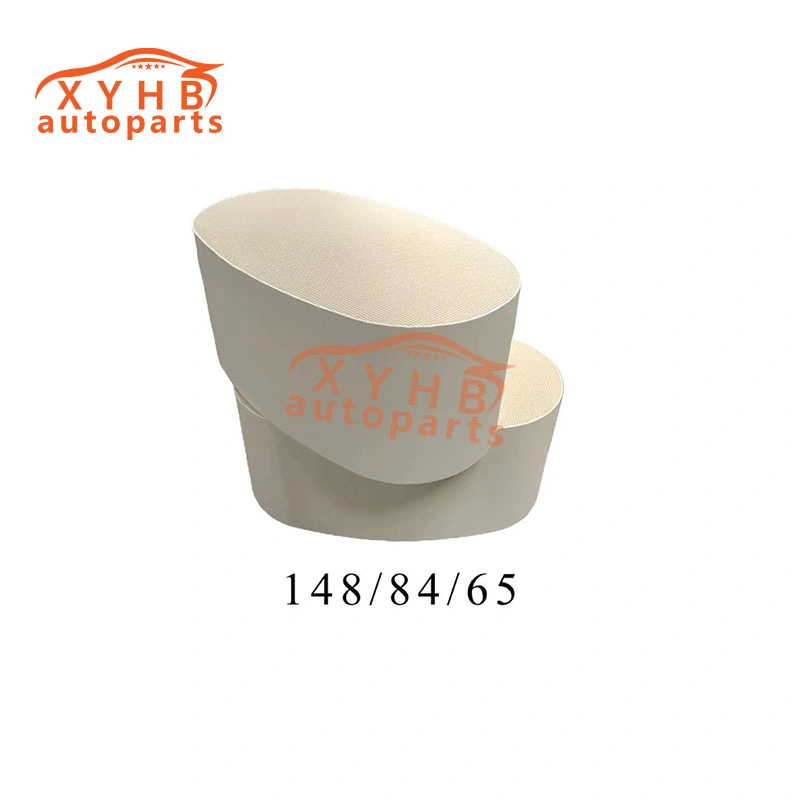 Ceramic Carrier Runway-Shaped High-Quality Three-Way Catalytic Filter Element Euro 1-5 Model: 148*84*65