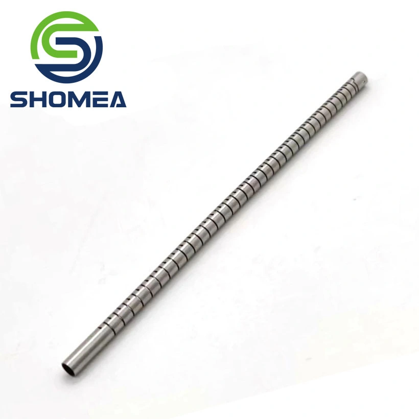 Shomea Customized Stainless Steel Thin Wall Flexible Snake Bone Tube