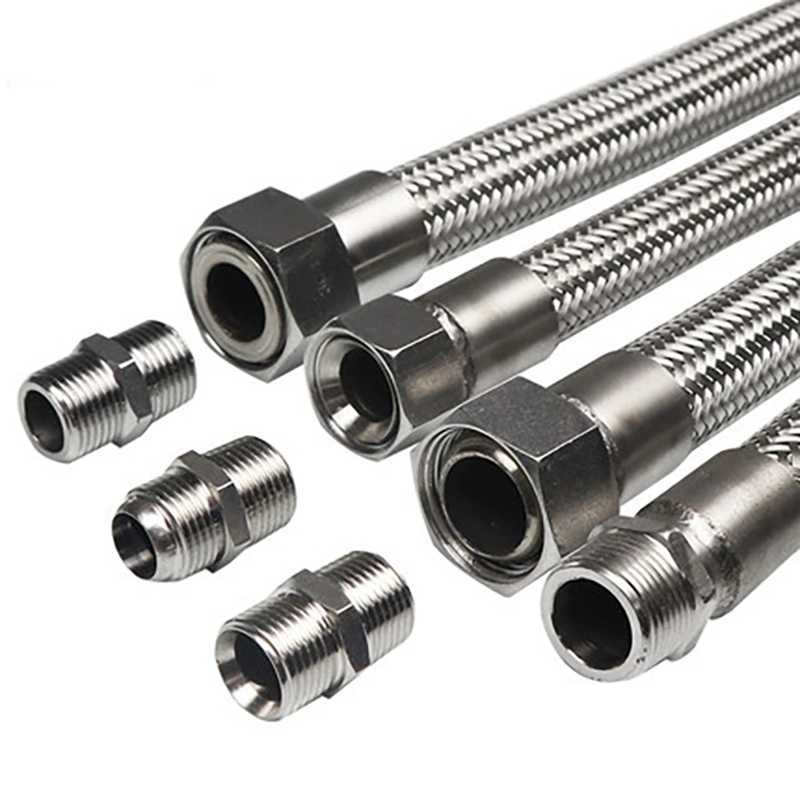 Stainless Steel Flexible Braided Exhaust Pipe Hydraulic Metal Hose