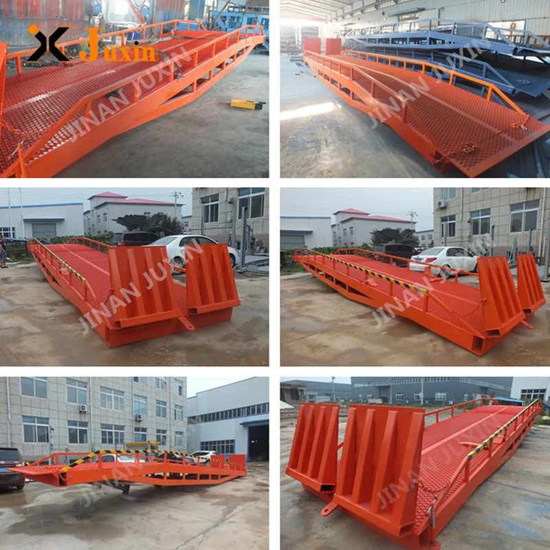 10 Ton Forklift Truck Container Load Unload Ramp Equipment