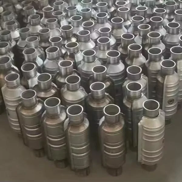 High Quality Metal Honeycomb Substrate Catalytic Converter with Rare Earth and Precious Metals as Catalyst