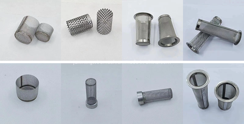 Stainless Steel Filter Mesh Screen Perforated Pipe for Automotive Exhaust