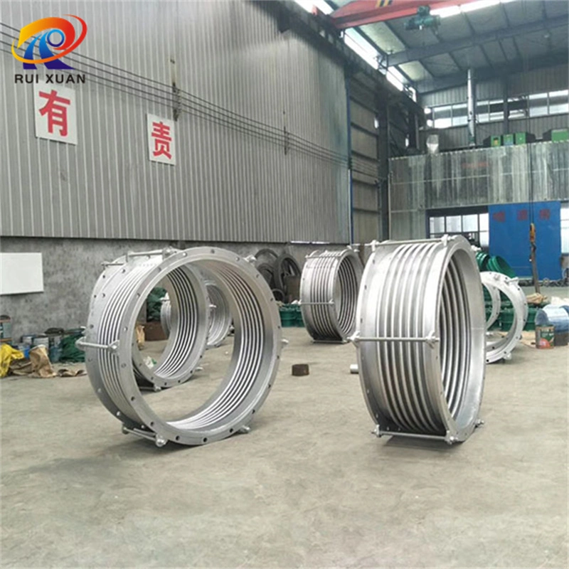 Steam Air Flanged Ends Compensator Pressure Resistance SS304 Round Metal Expansion Joints