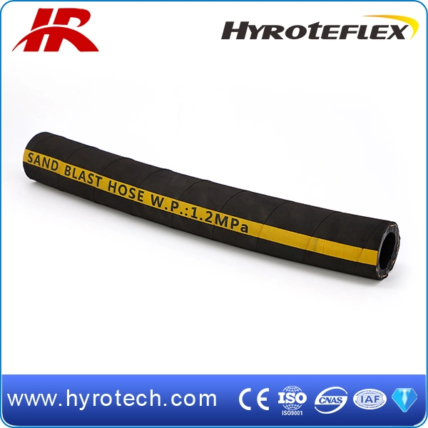 Hot Selling Factory Abrasion Resistant 12bar Rubber Flexible Sand Blast Hose