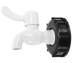 IBC Tap DN50 2 Inch IBC Tote Tank Adapter Cap with 3/4&quot; Tap Outlet Faucet