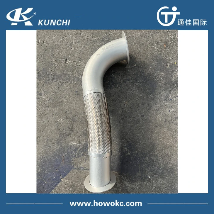 Wholesale High Quality Truck Parts Exhaust Flexible Hose Wg9725549068 for HOWO Sinotruk