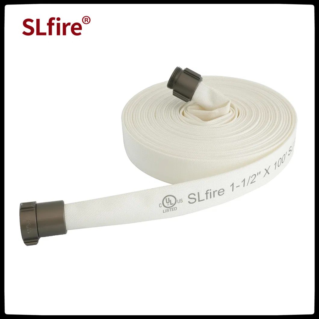 UL / FM Listed Fire Fighting Hose 1.5&quot;/2.5 Inches TPU / EPDM Lining