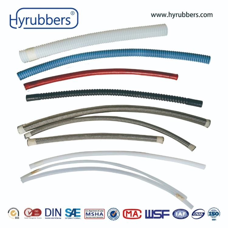 Stainless Steel Braided SAE 100 R14 PTFE Hose