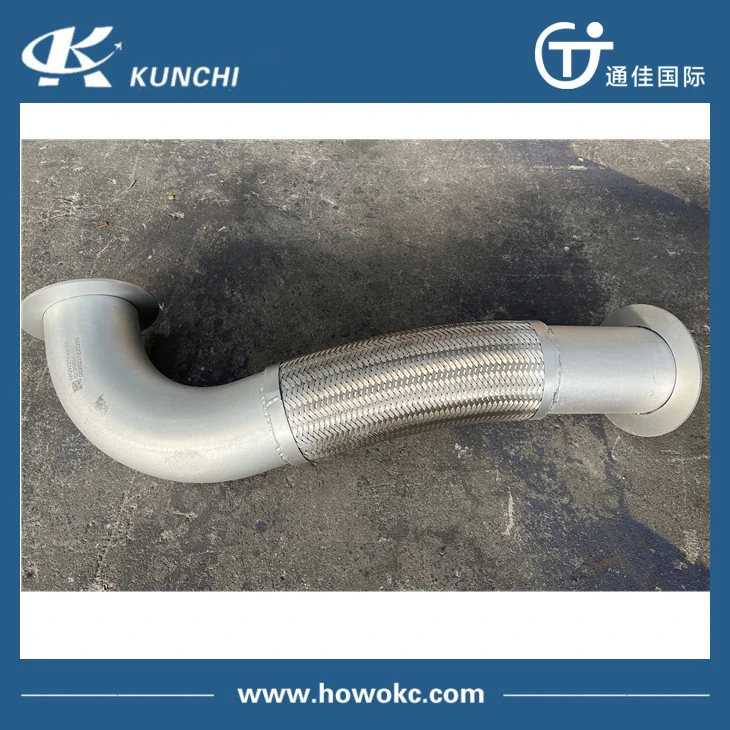 Wholesale High Quality Truck Parts Exhaust Flexible Hose Wg9725549068 for HOWO Sinotruk