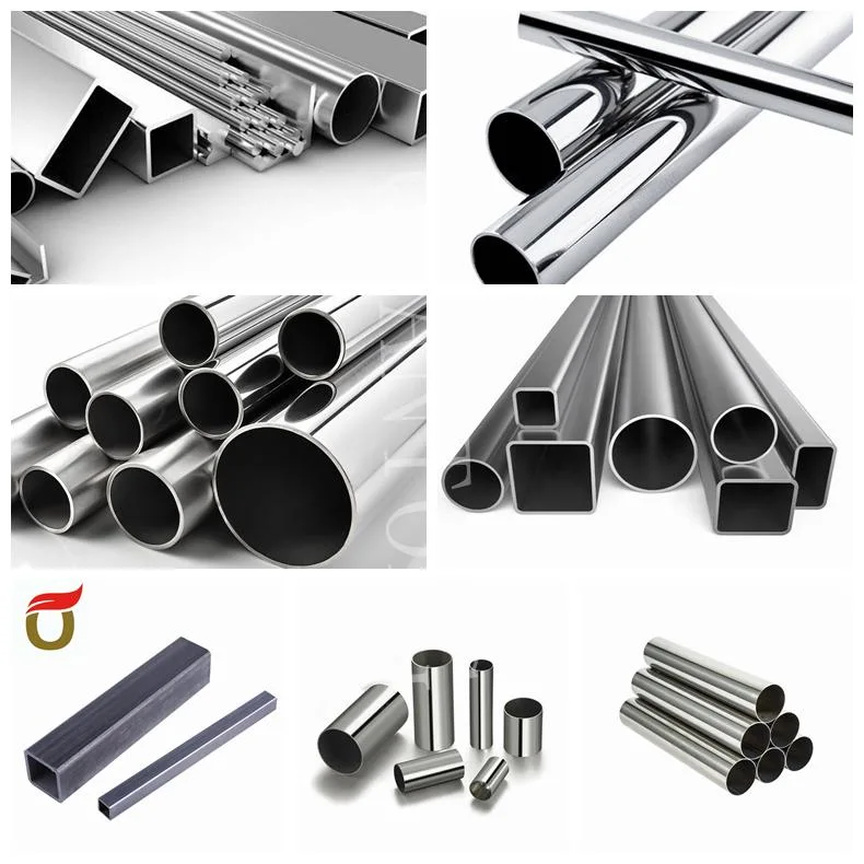 Food Grade 304 316 430 Rectangle Stainless Steel Pipe Ss Steel Tube