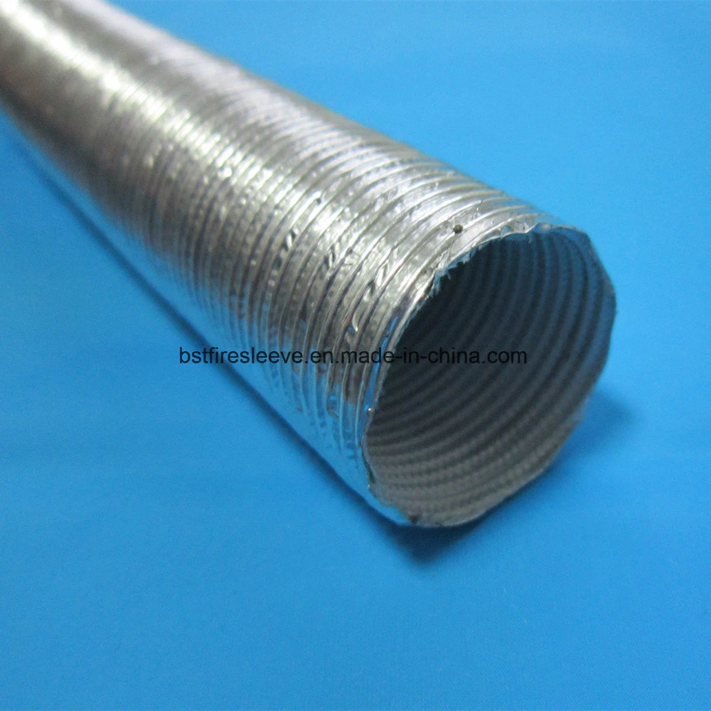 Aluminum Flexible Car Exhaust Hose Heat Protection with Paper Craft